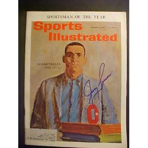Jerry Lucas Ohio State Autographed January 6, 1962 Sports Illustrated 