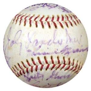  Whitey Ford Autographed Ball   1969 Old Timers & Hall of 