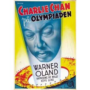  Charlie Chan at the Olympics (1937) 27 x 40 Movie Poster 