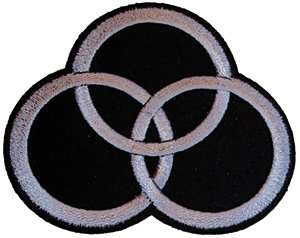  Led Zeppelin Tri Circles (John Bonhams Logo/Symbol 