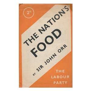   policy / by Sir John Orr John, Sir (1880 1971) Boyd Orr Books