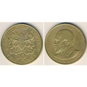  Kenyan 1968 10 Cents   Extra Fine Condition Everything 