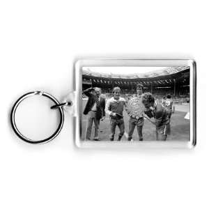 Kenny Dalglish Alan Hansen and Graeme Souness   Acrylic Keyring 