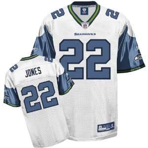  Reebok Seattle Seahawks Julius Jones Youth Premier White 