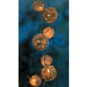  Grapevine / rattan ball String lights