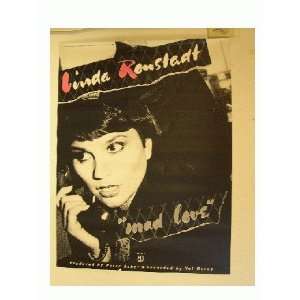 Linda Ronstadt Poster Mad Love