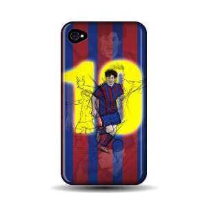  Lionel Messi iPhone 4 Case Cell Phones & Accessories
