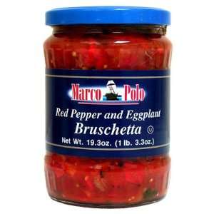 Marco Polo Bruschetta  Red Pepper & Eggplant Spread ( 19.3 oz 