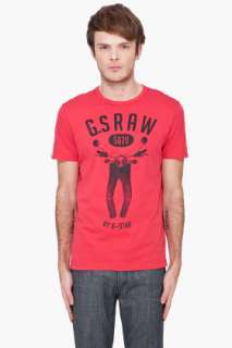 star Red Restany T shirt for men  