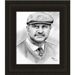  Chicago Bears Framed Mike Ditka Chicago Bears Lithograph 