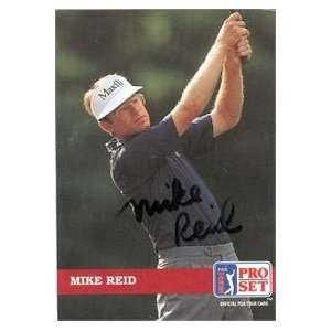 Mike Reid autographed Trading Card (Golf) Sports 