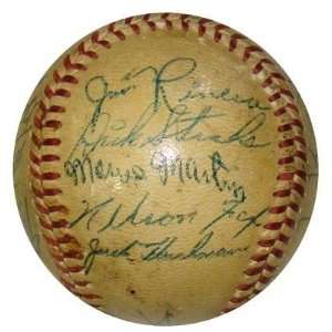  Fox Autographed Baseball   1954 Team 21 Official Harridge NELLIE 