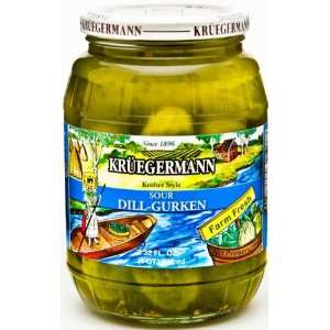 Sour Dill Pickles 32 fl oz Grocery & Gourmet Food