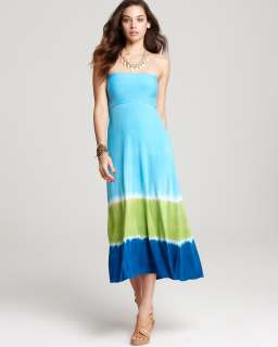 Lucky Brand Caribbean Crush Tie Dye Tube Skirt Dress  