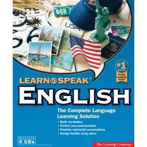 New Learn to Speak English Language Software CD Rom PC  