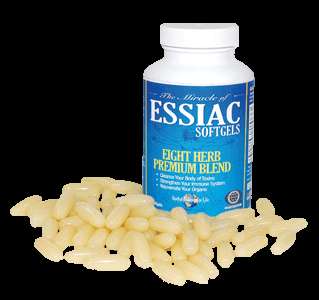 Essiac 8 Herb Tea, Bottle of 120 Soft Gels Manufactured by Herbal 