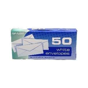  Top Flight Plain White Envelopes #10   5 boxes 50 count 