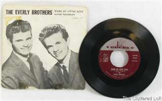 WAKE UP LITTLE SUSIE Everly Brothers 45 Picture Sleeve  