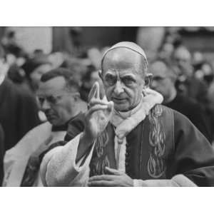  Pope Paul Vi, Officiating at Ash Wednesday Service in 