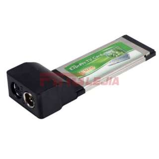 New E860 Expresscard Video Capture Express Analog Card TV Tuner for 
