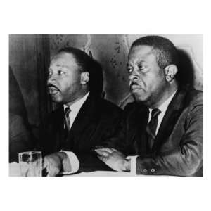  Martin Luther King, Jr., and Ralph Abernathy, at Press 