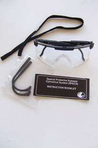 SHOOTING GLASSES MILITARY EYE PROTECTION CLEAR SAFETY  