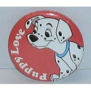 1 Disney 101 Dalmations Button (Red) 