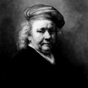  Self Portrait of Dutch Painter Rembrandt Harmenszoon Van 