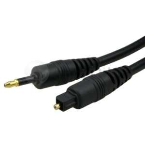FT Digital Optical Audio TosLink to Mini Cable Gold  