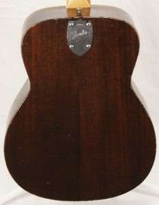   Fender USA Villager Malibu Acoustic 12 String Acoustic Guitar w/HSC