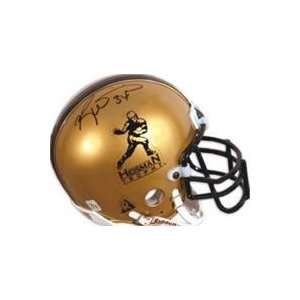 Ricky Williams autographed Football Mini Helmet (Heisman)