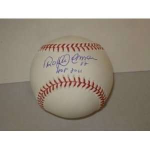 Roberto Alomar Autographed Baseball   Orioles HOF 2011   Autographed 
