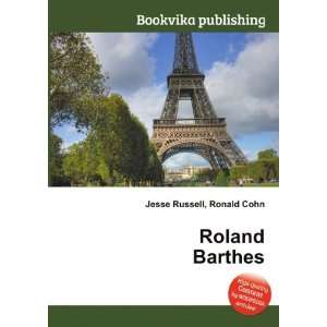  Roland Barthes Ronald Cohn Jesse Russell Books