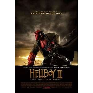    HELLBOY 2 ORIGINAL MOVIE POSTER RON PERLMAN 