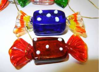   Art Glass Candies Mothers Day Favor Easter Candy ORNAMENTS  