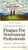 FINANCE FOR NONFINANCIAL PROFESSIONALS accounting VHS  