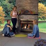 GSS42 NAPOLEON STAINLESS STEEL OUTDOOR GAS FIREPLACE  