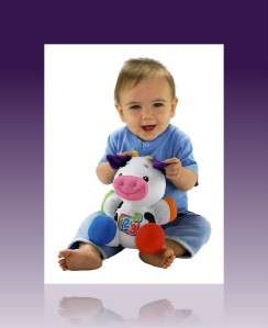 New Fisher Price Baby Laugh & Learn Musical Learning Cow Toy 