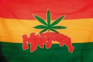 POT LEAF FLAG FL061 flags banners marijuana ganja  