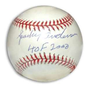Sparky Anderson Autographed Baseball   with HOF 2000 Inscription