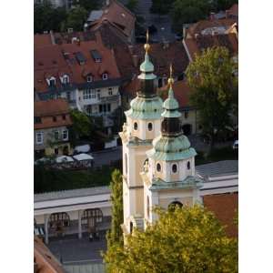 Cathedral of St. Nicholas, Ljubljana, Slovenia, Europe Photographic 