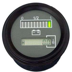 24 V forklift battery indicator & hour meter resetable  
