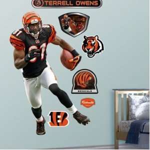 Terrell Owens Cincinnati Bengals Fathead NIB