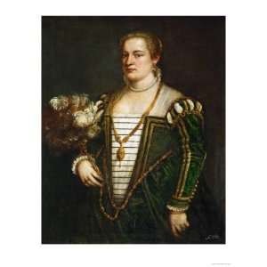Lavinia, Daughter of Titian (1530 1561) Giclee Poster Print by Titian 