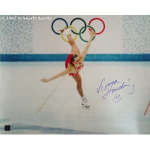  Tonya Harding Signed Olympics Figure Skating 16x20 Sports 