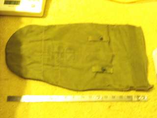 ARMY SNOUT TYPE SERVICE GAS MASK. BAG, Used Good  
