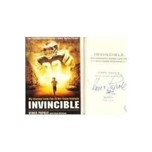 Vince Papale autographed Invincible Book (Philadelphia Eagles)