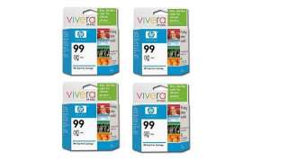 HP 99 Photo Color 4 Ink Cartridges 9369 GENUINE  