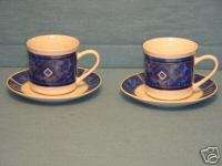 Gibson Royal Duchess Blue ? Cups and Saucers Dinnerware  