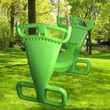 Double Glider Swing Set for Wood Playset Kid Child Tree House Outdoor 